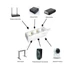 Kép 4/6 - Equip Hálózati Elosztó - 245550 (3 Schuko, Max.: 3500W, 1,5m kábel, fehér)