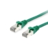 Kép 1/3 - Equip Kábel - 606403 (S/FTP patch kábel, CAT6A, LSOH, PoE/PoE+ támogatás, zöld, 1m)