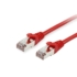Kép 1/3 - Equip Kábel - 606501 (S/FTP patch kábel, CAT6A, LSOH, PoE/PoE+ támogatás, piros, 0,25m)