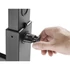 Kép 6/12 - Equip TV/Monitor állvány - 650607 (32"-55", dönthető, állítható magasság, gurulós, Max.:35kg, fekete)