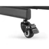 Kép 7/12 - Equip TV/Monitor állvány - 650607 (32"-55", dönthető, állítható magasság, gurulós, Max.:35kg, fekete)