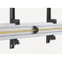 Kép 2/13 - EQuip 45"-55" Dual Screen Ceiling Mount Black