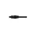 Kép 3/4 - Equip kábel - 147921 (Toslink(optikai),  SPDIF, apa/apa, aranyozott csatlakozó, fekete, 1,8m)