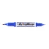 Alkoholos marker, 0,4/1,0 mm, kúpos, kétvégű, FLEXOFFICE 