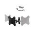 Kép 5/8 - Hama 108727 10-46" 200X200 Full Motion 2 karos fali konzol
