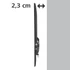 Kép 7/7 - Hama FIX TV Wall Bracket 400x400 Black