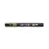 Kép 2/2 - Dekormarker, 0,9-1,3 mm, UNI "Posca PC-3M", khaki