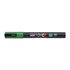 Kép 2/2 - Dekormarker, 0,9-1,3 mm, UNI "Posca PC-3M", zöld