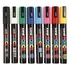 Kép 4/5 - Dekormarker készlet 8db-os 1,8-2,5 mm UNI "Posca PC-5M"