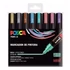 Kép 1/2 - Filctoll UNI Posca PC-5M metál színek 8 db/készlet
