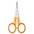 Kép 2/6 - Olló, körömvágó, 10 cm, hajlított, FISKARS "Classic", narancssárga