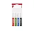 Kép 3/3 - Flipchart marker készlet, 1-3 mm, kúpos, ICO "Artip 11", 4 különböző szín