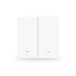Kép 1/3 - GOSUND SW9 Smart kétbillentyűs Wi-Fi-s fali kapcsoló, 230V, max. 10A