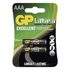 Kép 1/2 - GP B15112 (LR03/HR03) AAA mikro ceruza lítium elem 2db/bliszter