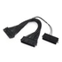 Kép 4/4 - Gembird CC-PSU24-01 Dual 24-pin internal PC power extension cable 0,3m Black