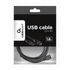 Kép 7/7 - Gembird CCP-USB2-AMBM-6 USB2.0 A-plug B-plug cable 1,8m Black