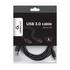 Kép 8/8 - Gembird CCP-USB2-AMCM-10 USB2.0 AM to Type-C cable 3m Black