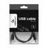 Kép 3/3 - Gembird CCP-USB2-AMCM-1M USB2.0 AM to Type-C cable 1m Black