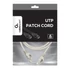Kép 5/5 - Gembird CAT6 U-UTP Patch Cable 2m Grey