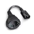 Kép 1/4 - Gembird Tápkábel - PC-SFC14M-01 (Szünetmentes tápkábel adapter , IEC-320-C14, fekete)