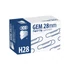 Kép 1/4 - Gemkapocs, 28mm, ICO, 100db/doboz