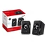 Kép 4/7 - Hangszóró, 2.0, 3W, USB táp, GENIUS "SP-U125", fekete