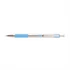 Golyóstoll 0,7mm, pasztell világoskék test, Zebra F-301, írásszín kék