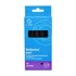 Kép 2/3 - Golyóstoll 0,7mm, nyomógombos, gumírozott fogórész, fekete átlátszó test, Bluering® R2, írásszín fekete