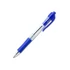 Kép 3/9 - Golyóstoll 0,7mm, gumírozott kék átlátszó test, Bluering® , írásszín kék