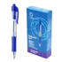 Kép 7/9 - Golyóstoll 0,7mm, gumírozott kék átlátszó test, Bluering® , írásszín kék