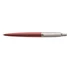 Kép 5/6 - Golyóstoll Kensington piros/fém test, ezüst klipsz 1953187 Parker Royal Jotter, írásszín kék