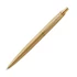 Kép 6/7 - Golyóstoll, 0,7 mm, nyomógombos, arany színű klip, arany tolltest, PARKER, "Royal Jotter XL", kék