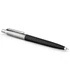 Kép 2/4 - Golyóstoll, 0,7 mm, ezüst színű klip, fekete tolltest, PARKER "Royal Jotter Originals", kék