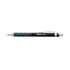 Kép 3/3 - Golyóstoll, 0,8 mm, nyomógombos, fekete tolltest, ROTRING "Tikky III", kék