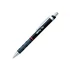Kép 1/3 - Golyóstoll, 0,8 mm, nyomógombos, fekete tolltest, ROTRING "Tikky III", kék