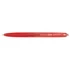 Kép 1/3 - Golyóstoll, 0,22 mm, nyomógombos, PILOT "Super Grip G", piros