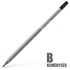 Kép 3/3 - Grafitceruza radírral, B, háromszögletű, FABER-CASTELL "Grip 2001"