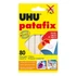 Kép 2/2 - Gyurmaragasztó, 80 kocka/csomag, UHU "Patafix"