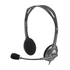 Kép 8/11 - Fejhallgató, mikrofonnal, LOGITECH "H110", szürke