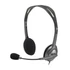 Kép 12/16 - Fejhallgató, mikrofonnal, vezetékes, LOGITECH "H111", fekete
