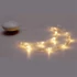 Kép 1/2 - Iris Hold alakú 15x19cm/meleg fehér LED-es tapadókorongos fénydekoráció