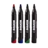 Alkoholos marker, 3-5 mm, kúpos, KORES 