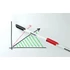 Tábla- és flipchart marker készlet, 1-3 mm kúpos, KORES 