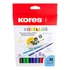 Filctoll készlet, kimosható, KORES 
