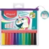 Táblamarker készlet, 1,5 mm, kimosható, fehértáblához, MAPED 