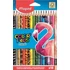 Kép 1/7 - Színes ceruza készlet, háromszögletű, MAPED "Color`Peps Animal", 18 különböző szín