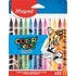 Filctoll készlet, 2,8 mm, kimosható, MAPED 