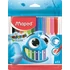 Filctoll készlet, 2 mm, kimosható, MAPED 