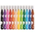 Filctoll készlet, 1- 5 mm, kimosható, vastag, MAPED 
