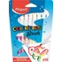 Filctoll készlet, kimosható, ecsetjellegű, MAPED „Color ’Peps Brush”, 10 különböző szín